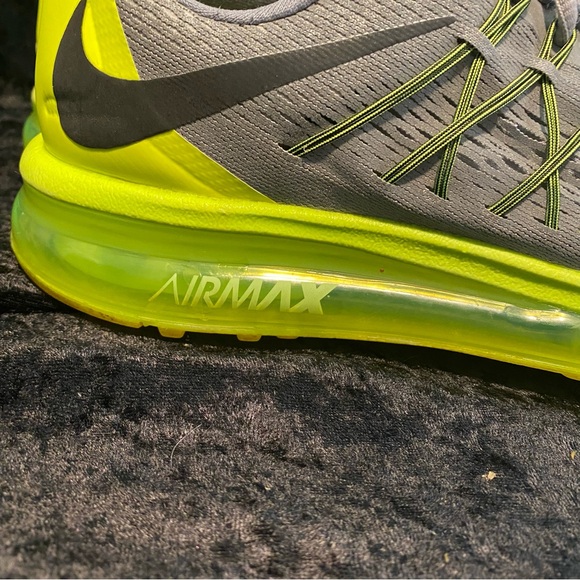 Nike Air Max 2015 Anniversary Pack Reflective Silver Volt Mens 8.5 Like New EUC - Picture 8 of 9